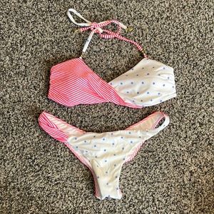 Victoria’s Secret American Flag Cheeky Bathing Suit